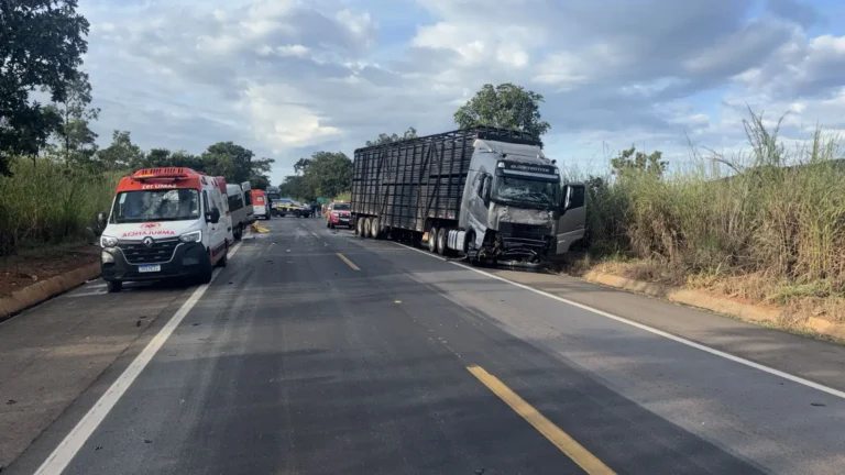 Sete das oitos pessoas que morreram em acidente na BR-020 estavam na van que seguia da Bahia para SP