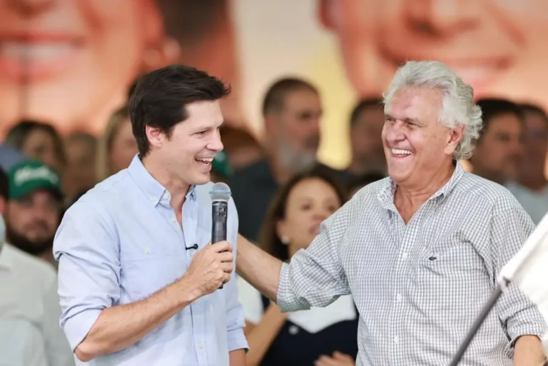 Caiado mira eleição de Daniel Vilela no 1º turno e diz: “Não sou ‘sabor de agro’, sou agro raiz”