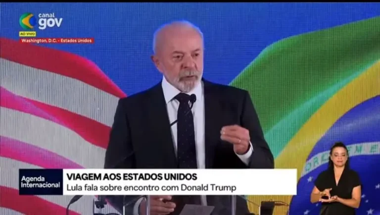 Lula anuncia plano nacional contra crime organizado após encontro com Trump nos EUA