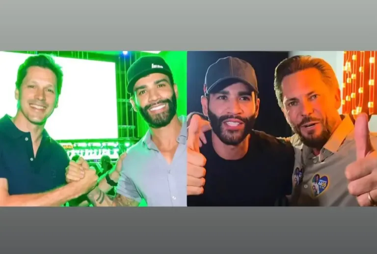 Gusttavo Lima grava vídeo ao lado de Daniel Vilela e demonstra apoio a Bruno Peixoto